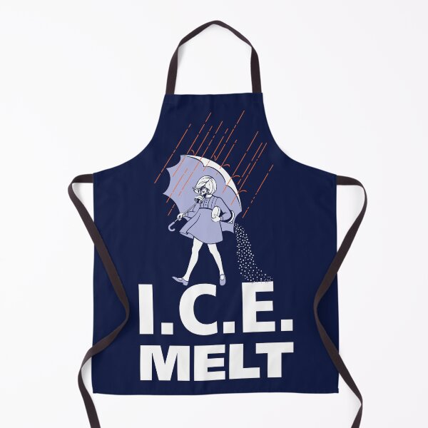 Item preview, ICE Melt – Protestor being sprayed with orange pepper spray at an Anti-I.C.E. rally designed and sold by Winner Chicken Dinner Designs.