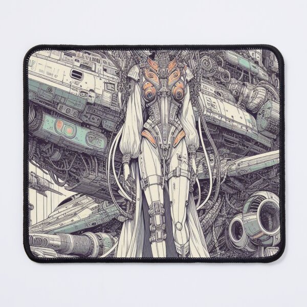 Item preview, Futurist girl designed and sold by Creativnani.