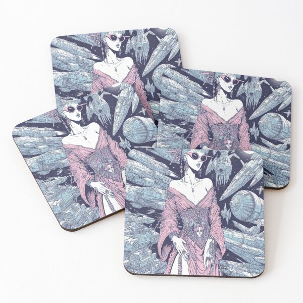 Item preview, Futurist girl designed and sold by Creativnani.