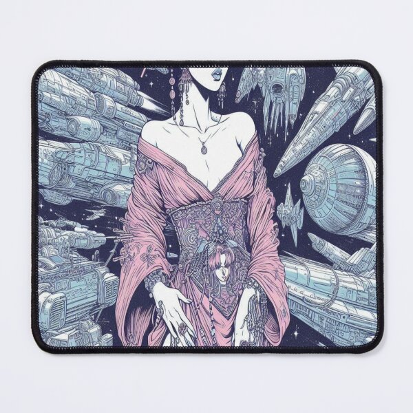 Item preview, Futurist girl designed and sold by Creativnani.