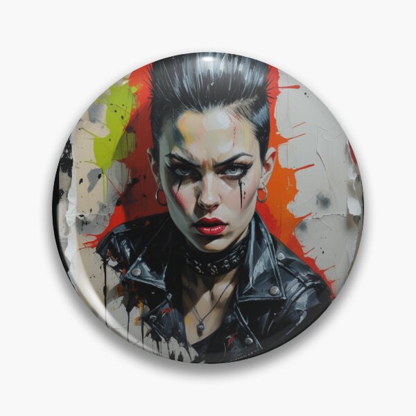 Item preview, Rebel Punk Rock Mohawk Queen designed and sold by StudioX27.