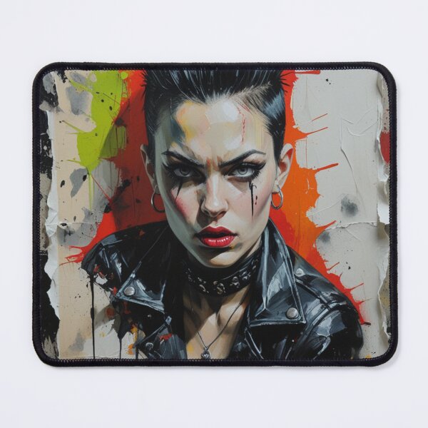 Item preview, Rebel Punk Rock Mohawk Queen designed and sold by StudioX27.