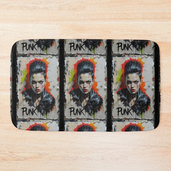 Item preview, Rebel Punk Rock Mohawk Queen designed and sold by StudioX27.