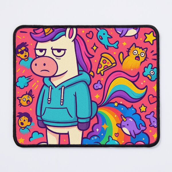 Item preview, Unicorn Fart: When I Try to Act Normal in Public designed and sold by POD DYNASTY | Original Print On Demand T-Shirt Graphics.