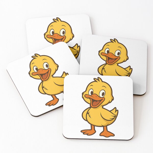 Item preview, Happy Cartoon Duck designed and sold by IllustrifyArts.