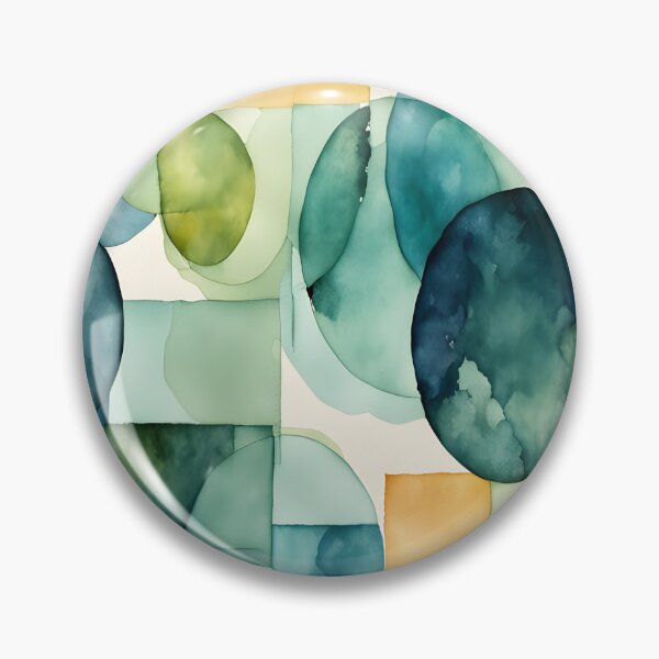 Item preview, Geometric Squares and Circles Abstraction designed and sold by artedamensagem.