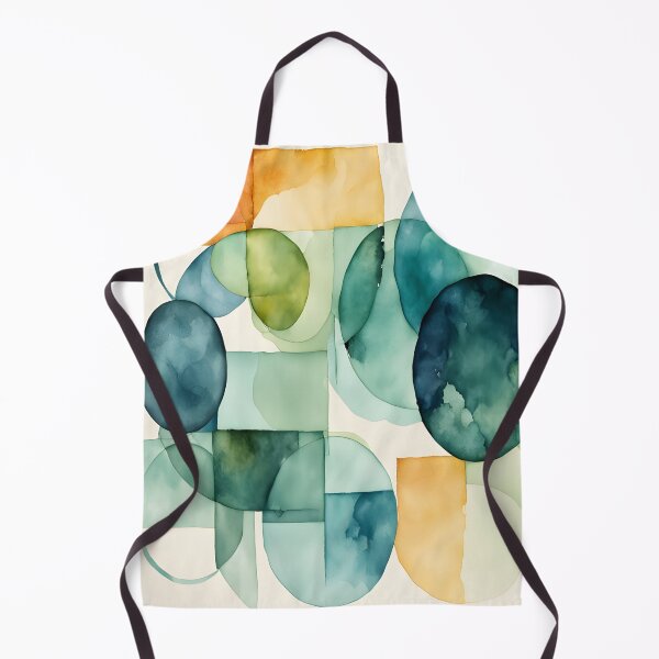 Item preview, Geometric Squares and Circles Abstraction designed and sold by artedamensagem.