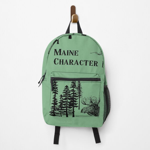 Item preview, Lispe Moose & Pines Maine Character Energy Vintage Style designed and sold by Lispe-Designs.