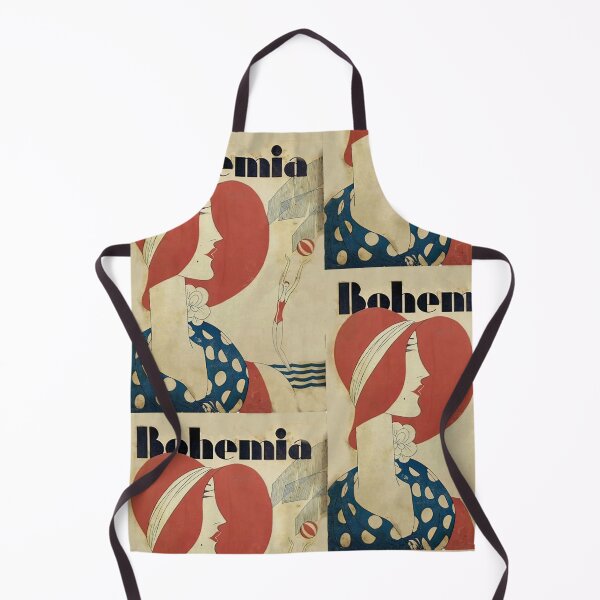 Item preview, Portada de revista bohemia art déco designed and sold by stevepaint.