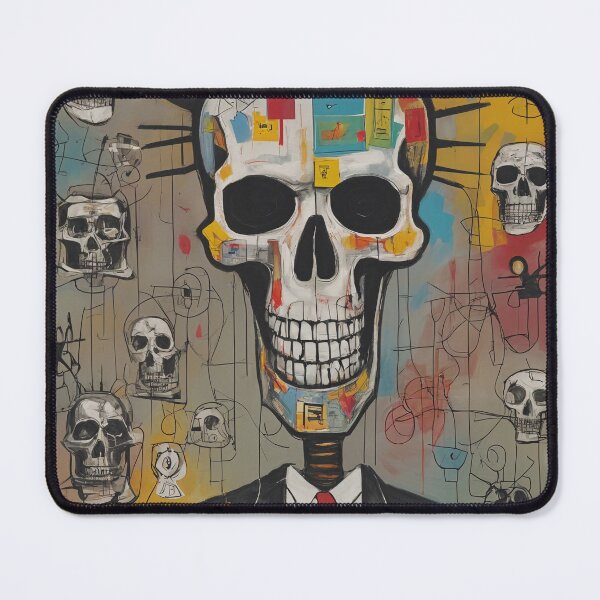Item preview, Portrait of a funny skeleton designed and sold by BoBiloArt.