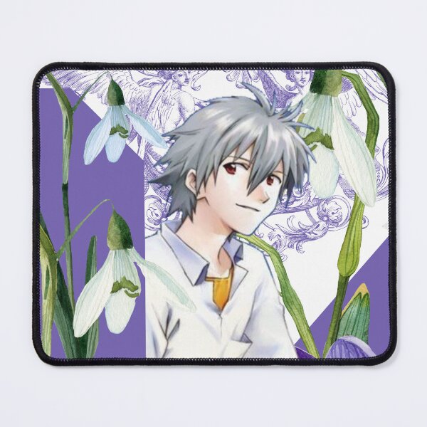 Item preview, Kaworu Nagisa x Campanillas de invierno designed and sold by Oph3liastickers.