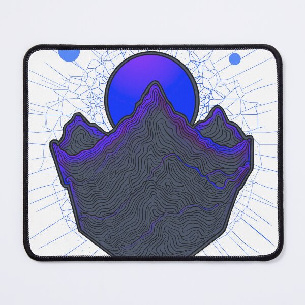 Item preview, Dark Vapor Mountain designed and sold by Cresil Art Werx.
