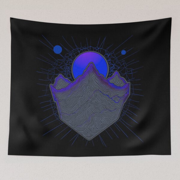 Item preview, Dark Vapor Mountain designed and sold by Cresil Art Werx.