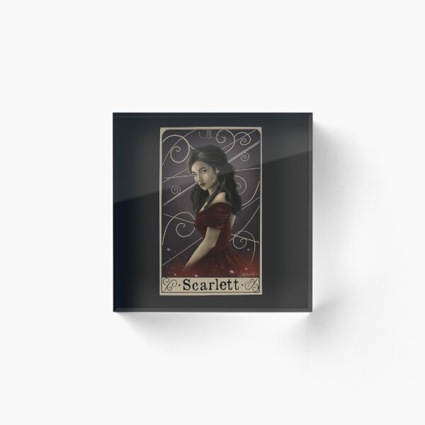 Scarlett Acrylic Block