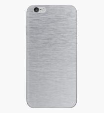 stainless steel texture iPhone Case