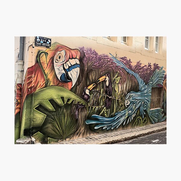 Aperçu de l'œuvre Street Art à Avignon, France créée et vendue par WT-Fan-Art.