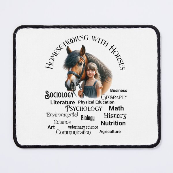 Item preview, Homeschooling with horses designed and sold by absurditeestore.