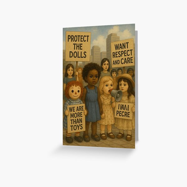 Item preview, Raise Your Voices, Dolls! designed and sold by artes-lunares.