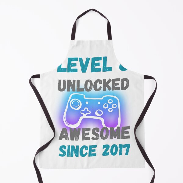 Item preview, Level 8 Unlocked Awesome Since 2017 T-Shirt – Gamer 8th Birthday Shirt for Kids, Funny Video Game Tee designed and sold by GAIDREDA.