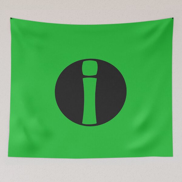 Item preview, letter i green designed and sold by ZiphGames.