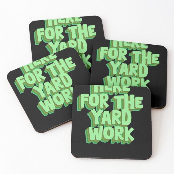 Item preview, Here for the Yard Work - Funny Gardening Design designed and sold by GartenIdeen.
