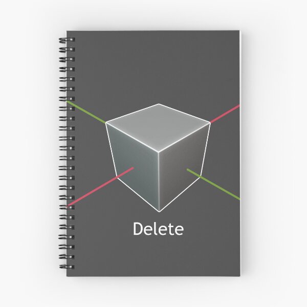 Item preview, Cubo predeterminado de Blender: Eliminar designed and sold by muskitt.