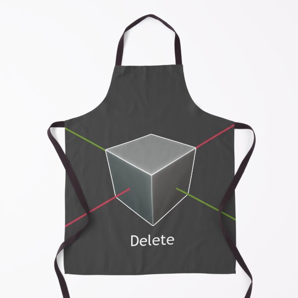 Item preview, Blender Default Cube: Delete designed and sold by muskitt.