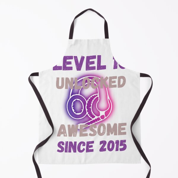 Item preview, Level 10 Unlocked Awesome Since 2015 T-Shirt – Cool 10th Birthday Gamer Tee for Boys & Girls designed and sold by GAIDREDA.