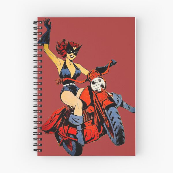 Item preview, Super Biker Girl – Bold Retro Heroine on Two Wheels designed and sold by McClure.