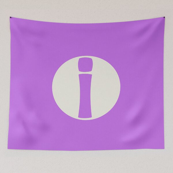 Item preview, letter i purple designed and sold by ZiphGames.