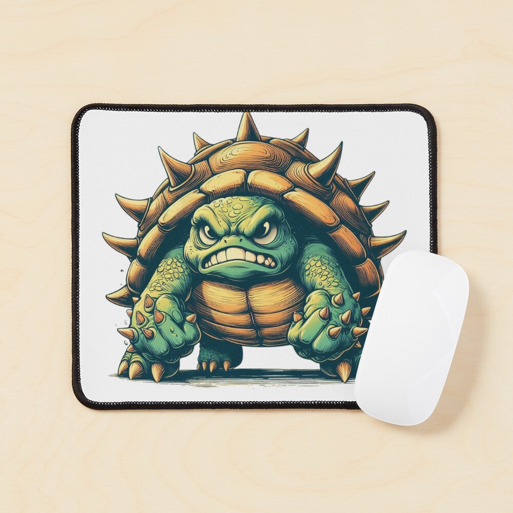 Spiked Fury Turtle Sticker