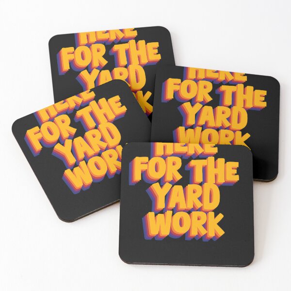 Item preview, Here for the Yard Work - Funny Gardening Design designed and sold by GartenIdeen.