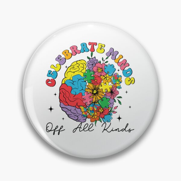 Item preview, Celebrate Minds of All Kinds, Special Education Teacher, Behavior Analyst, SLP Teacher Gift, Mental Health designed and sold by Orvista.