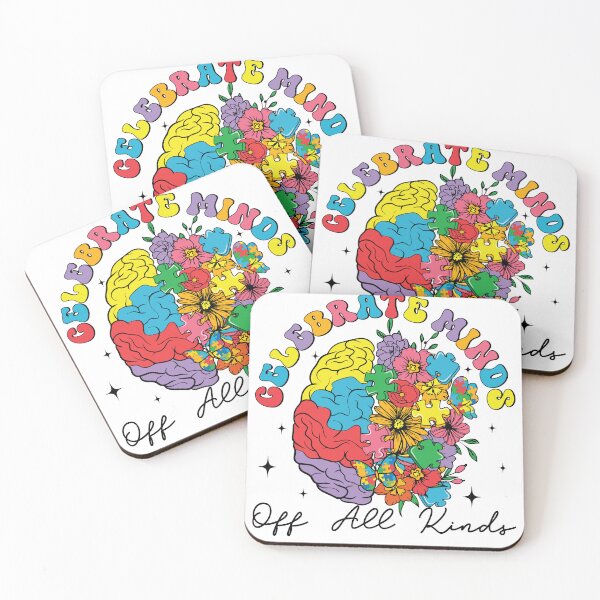 Item preview, Celebrate Minds of All Kinds, Special Education Teacher, Behavior Analyst, SLP Teacher Gift, Mental Health designed and sold by Orvista.