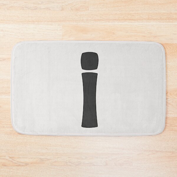 Item preview, letter i black designed and sold by ZiphGames.