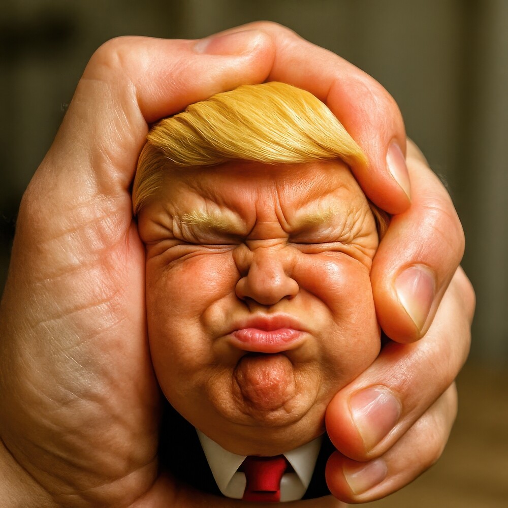The Squeeze is On – Felon 47 Stress Ball Edition