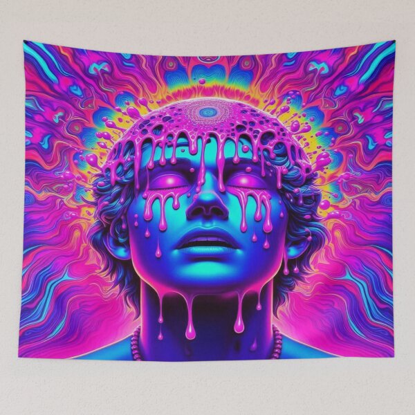 Artikelvorschau, Psychedelisches Gehirn entworfen und verkauft von connie campbell.