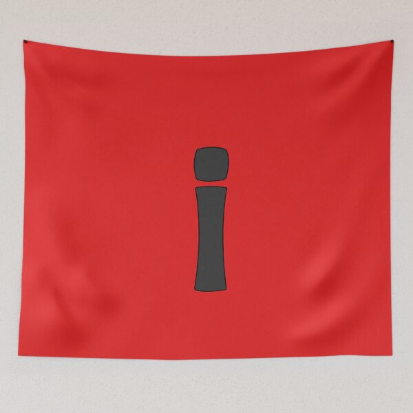 Item preview, letter i black designed and sold by ZiphGames.