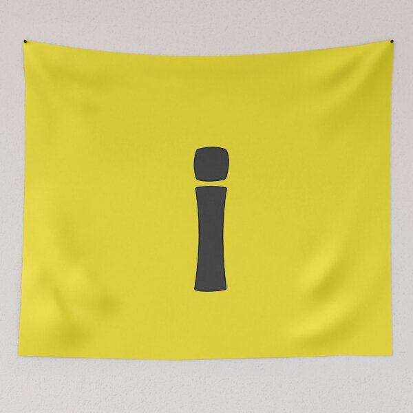 Item preview, letter i black designed and sold by ZiphGames.