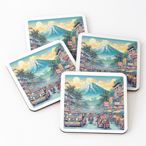 Item preview, Vintage Davao City Vibes: AI Artwork Design for Clothing & Accessories Lovers of Urban Travel designed and sold by knalpot-design.