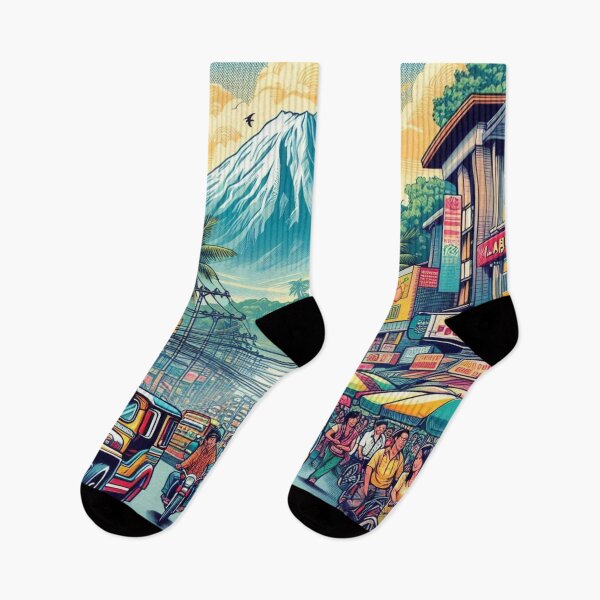 Item preview, Vintage Davao City Vibes: AI Artwork Design for Clothing & Accessories Lovers of Urban Travel designed and sold by knalpot-design.