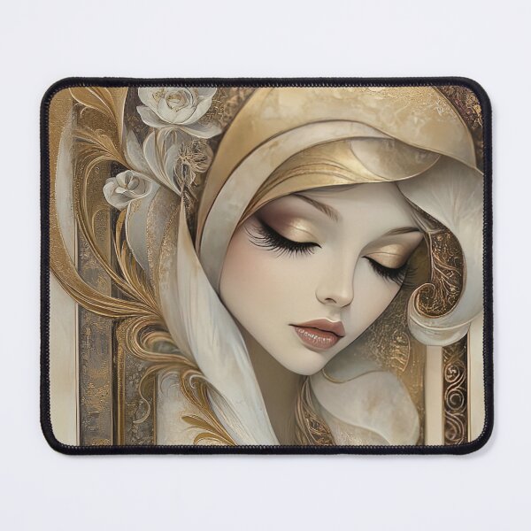 Item preview, Golden Slumber: A Vision in Ivory and Glimmer designed and sold by bloorose.