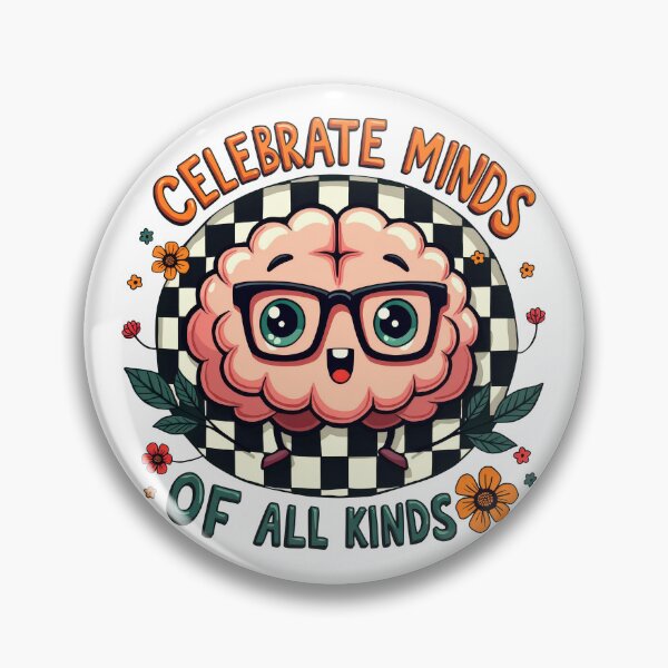 Item preview, Celebrate Minds of All Kinds, Special Education Teacher, Behavior Analyst, SLP Teacher Gift, Mental Health designed and sold by Orvista.