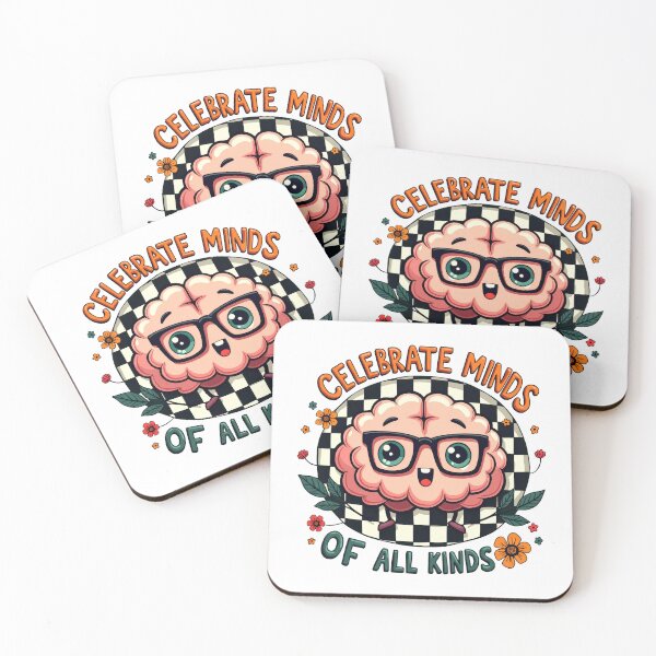 Item preview, Celebrate Minds of All Kinds, Special Education Teacher, Behavior Analyst, SLP Teacher Gift, Mental Health designed and sold by Orvista.