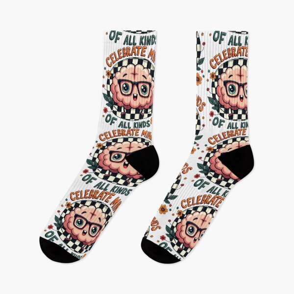 Item preview, Celebrate Minds of All Kinds, Special Education Teacher, Behavior Analyst, SLP Teacher Gift, Mental Health designed and sold by Orvista.