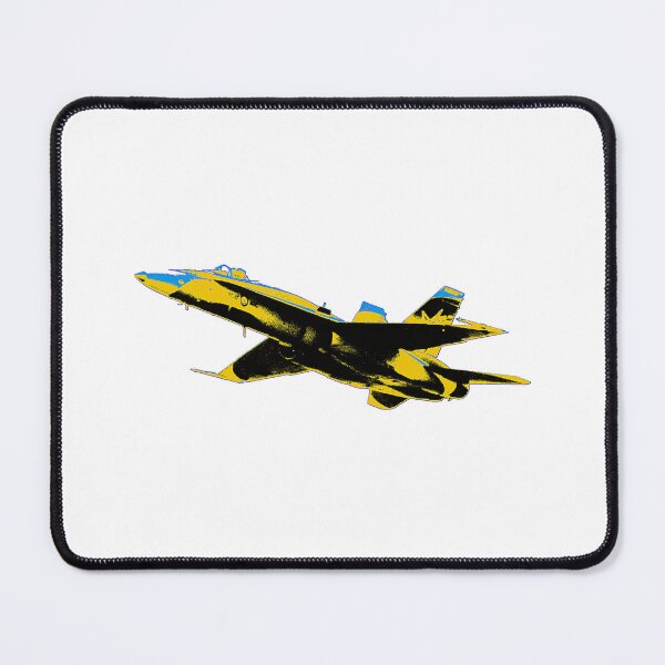 Item preview, Yellow Jet – Bold Retro Fighter Plane Illustration designed and sold by McClure.