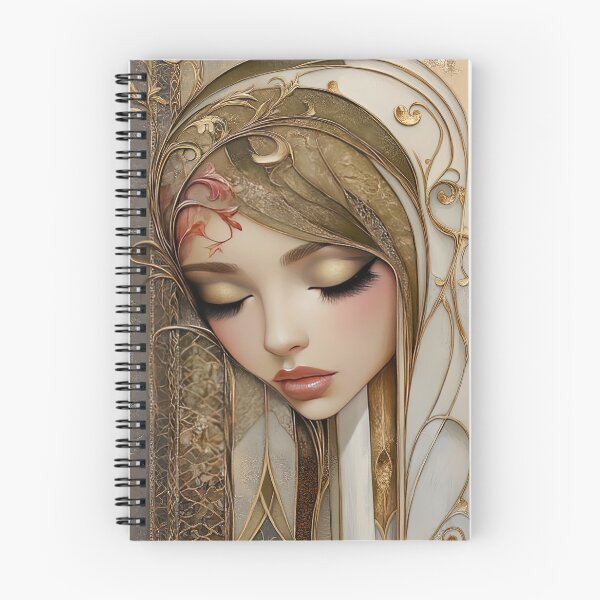 Item preview, Glimmering Gaze: A Portrait in Gold and Dreams designed and sold by bloorose.