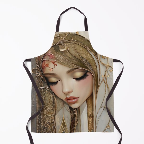 Item preview, Glimmering Gaze: A Portrait in Gold and Dreams designed and sold by bloorose.