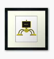 Robot Framed Print