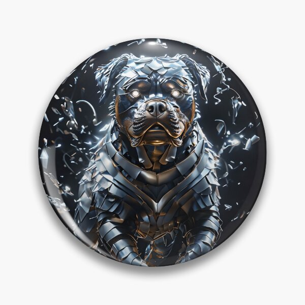 Item preview, Dynamic Metallic Rottweiler  designed and sold by MountAshDesigns.